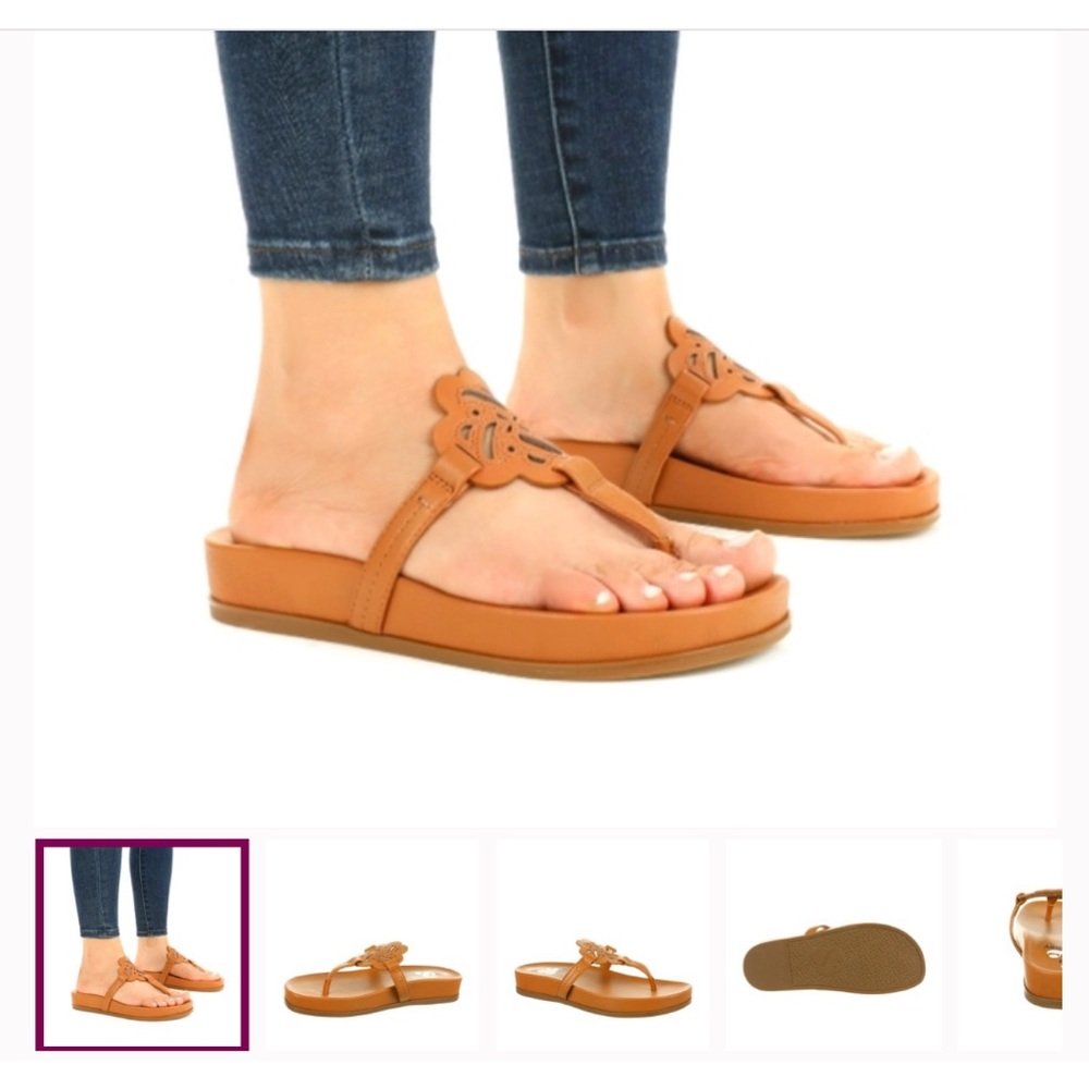 ✨🆕✨Sam & Libby Alexandra Thong Footbed Sandal Sz 9.5